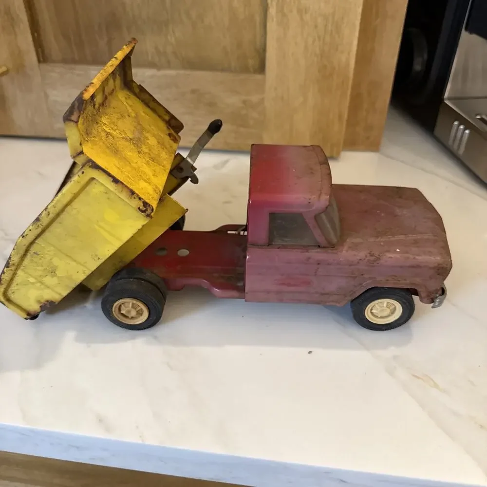 Vintage Pressed Steel Dump Truck